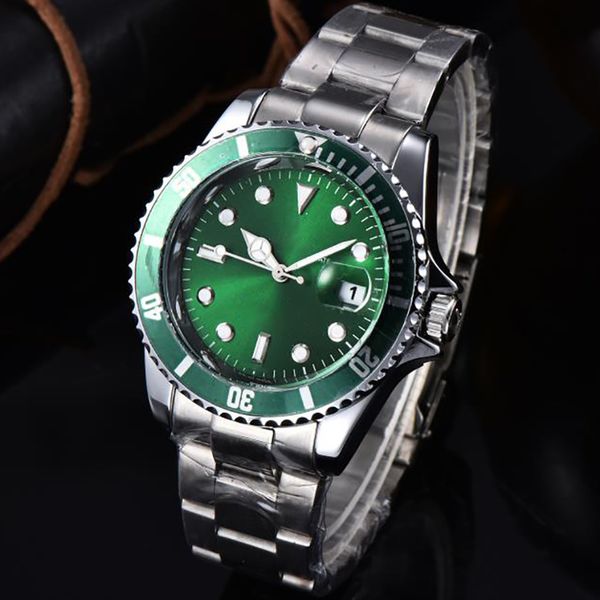 

8-8luminous men business sale luxury mens watches fashion designs rdate montre de luxe watch wristwatches orologio, Slivery;brown