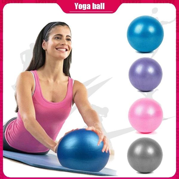 

25cm yoga ball exercise gymnastic fitness pilates gym core indoor training balls