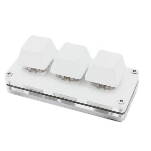 

keyboards 3-key mechanical keyboard with software osu gaming macro programming keypad diy customize usb l6a7