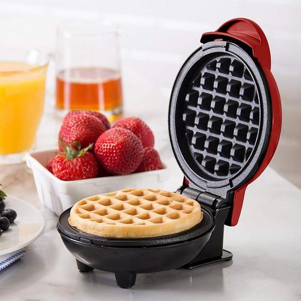 

baking moulds mini electric waffles maker bubble egg cake oven breakfast waffle machine