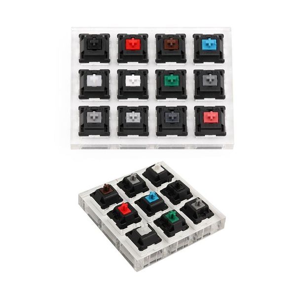 

acrylic keyboard tester plastic keycap sampler for cherry mx switches keyboards