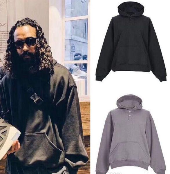 

hoodies 20ss latest hip hop everyday henley fog season 6 hoodie pullover sweatshirt oversize men women hoodies fashion cotton, Black