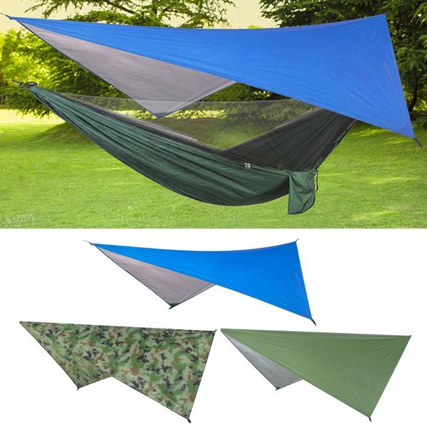

tents and shelters ultralight multifunctional waterproof outdoor picnic mat tent hiking camping patio canopy awning cloth for