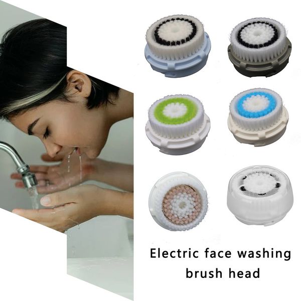 

universal women facial cleansing brush head replacement for electronic brush cleansing instrument improving dullness deep pore cleansing