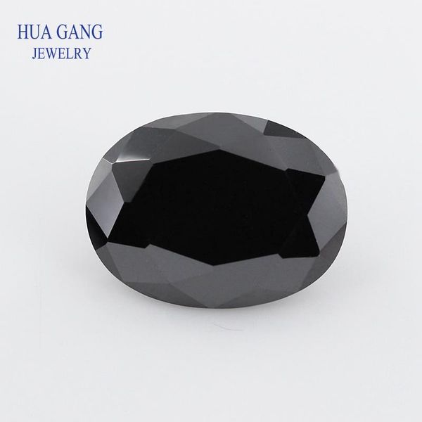

other synthetic gems black glass stones oval shape wholesale jewelry beads