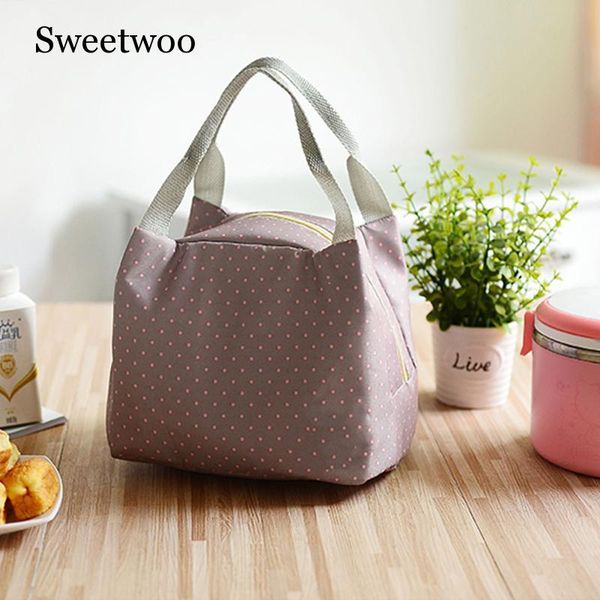 

outdoor bags camping lunch bag thermal food picnic women cooler insulated basket box