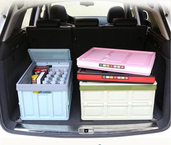 

car organizer foldable space saving storage box trunk multifunctional