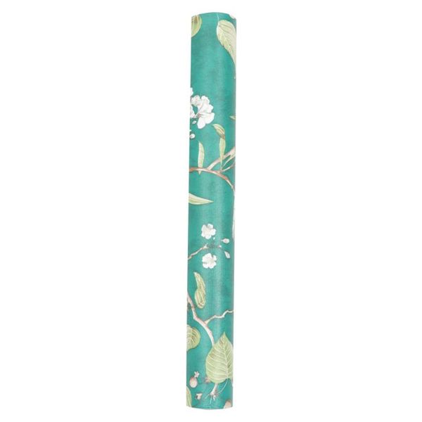 

roll vintage floral wallpaper removable green peel stick wallpapers