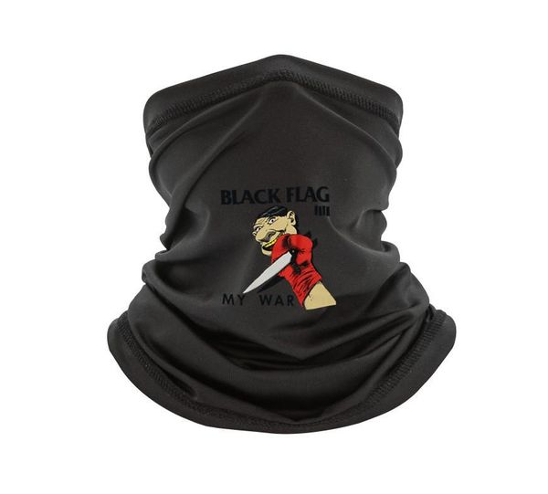 

hats, scarves & gloves sets black flag scarf my war blue punk band tee authentic men women tees 100% cotton funny short sleeve scarfs, Blue;gray