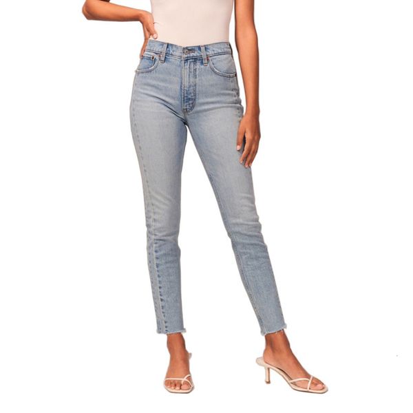 

fashion high waist slim women's, Blue