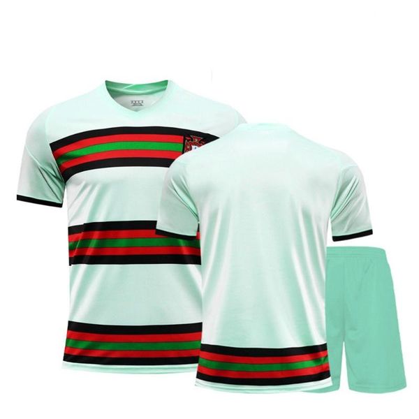 

jogging clothing summer custom children's football suit diy quick-drying training plus size short-sleeved t-shirt shorts, Black;red