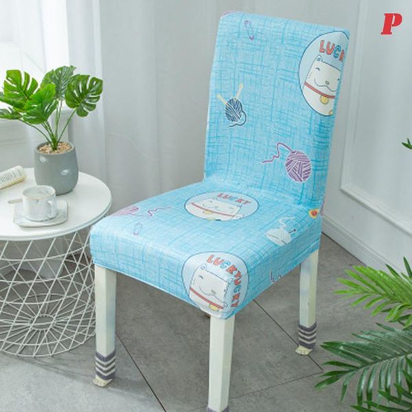 

printed stretch chair cover dustproof home restaurant living room el hogard covers