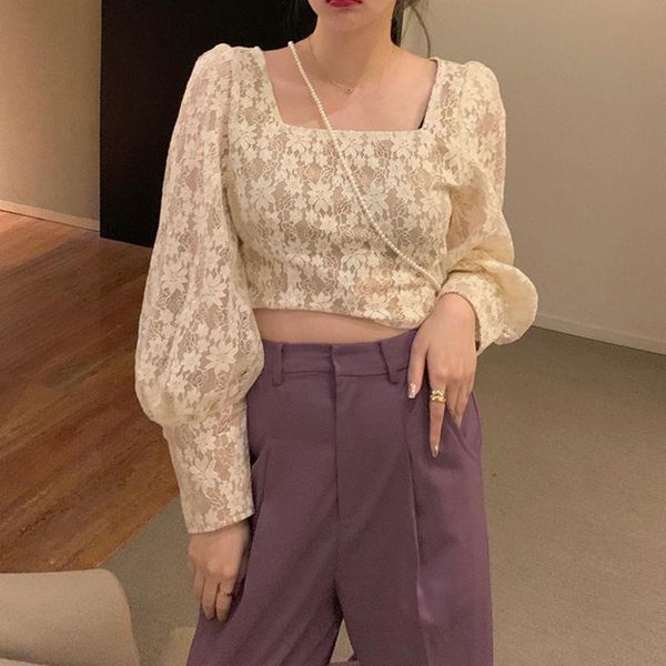 

women's two piece pants fashion suit] spring and autumn 2021 temperament retro coat wide-leg online celebrity two-piece set, White