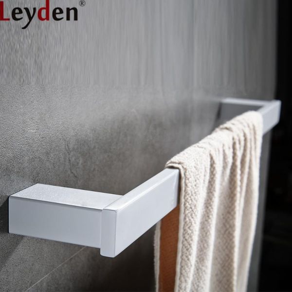 

towel racks leyden wall mounted stainless steel white bathroom single bar hanger rack for accessories
