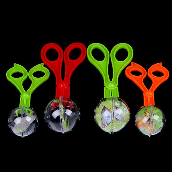 

1pc Cute Nature Exploration Toy Kit for Kids Children School Plant Insect Biology Study Tool Set Plastic Scissor Clamp Tweezers