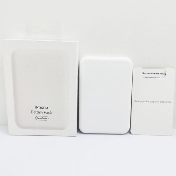 

battery pack with magsafe power banks original logo official retail box wireless charger powerbank for iphone 13 12 pro max mini