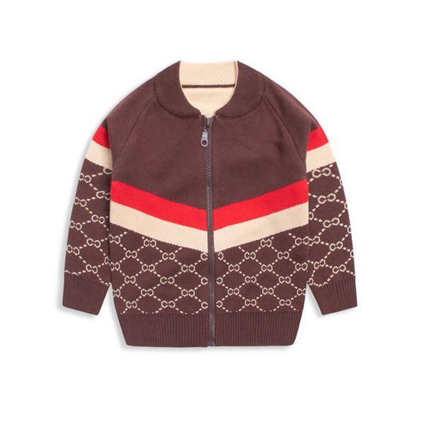 

toddler kid boy clothes autumn winter warm pullover long sleeve plaid cardiga sweater fashion knitted gentleman knitwear y1024, Blue