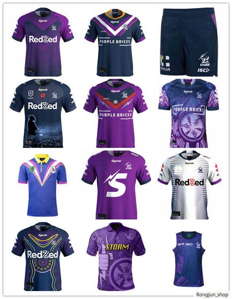

2021 melbourne storm anzac home away jersey nrl rugby league australia quality, Black;gray