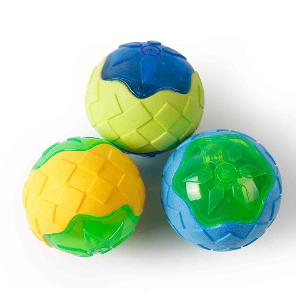 

dog toy pet tpr ball sonorous luminous floating molar bite resistant