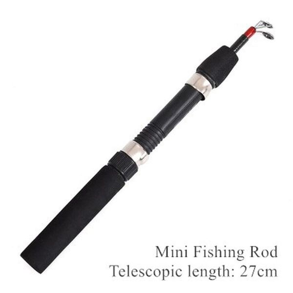 

boat fishing rods winter ice rod without reel outdoor sport pole pen shape folded mini feeder tool