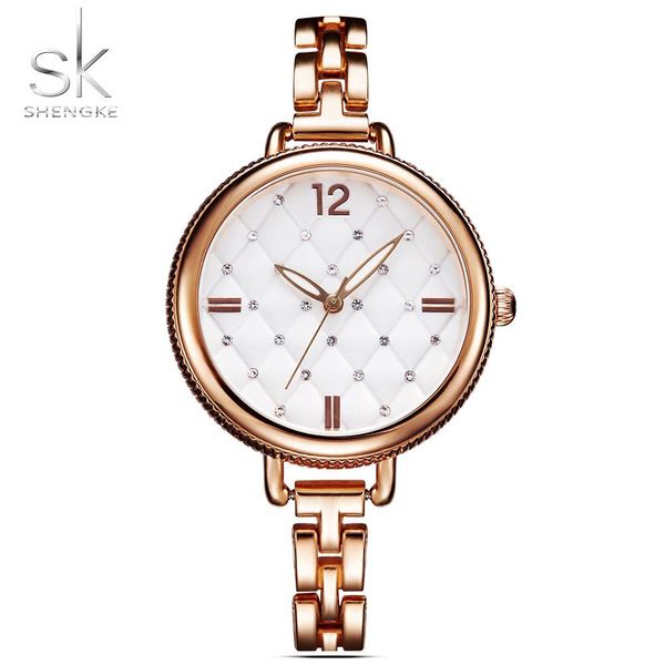 

cwp 2021 shengke brand women watch ladies quartz watches lady wristwatch feminino relogio mujer crystal, Slivery;brown