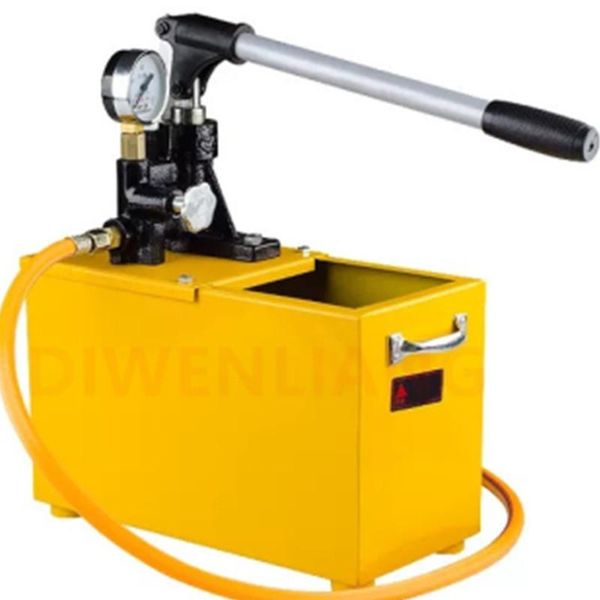 

hydraulic tools hand plumbing bench pipeline manual water pipe pressure testing pump hydrostatic machine