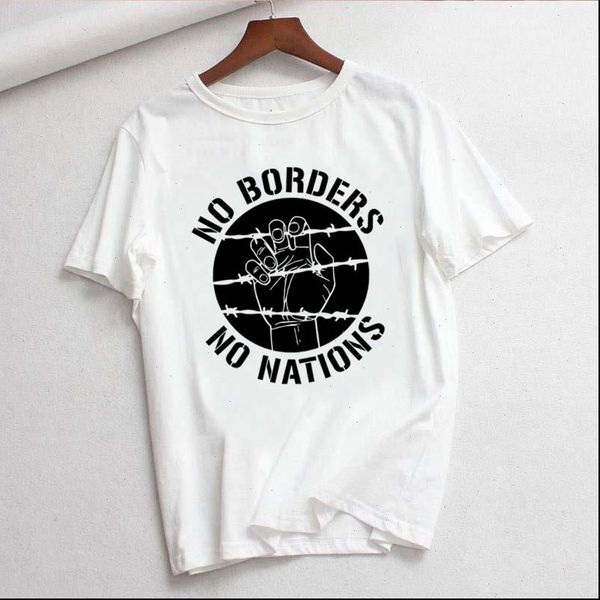 

antifa antifascist women t shirts anarchy anarchist summer casual womens shirt short sleeve female tees drop, White