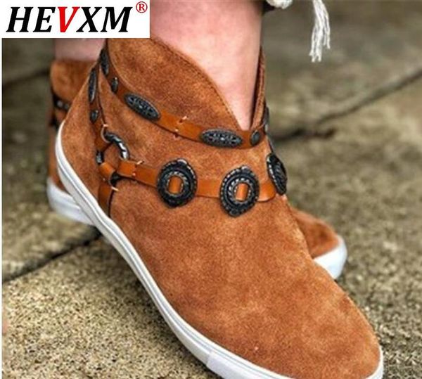 

boots women retro ankle slip on pointed toe ladies snake print rivet mixed color shoes female soft flcok casual boot botas mujer, Black