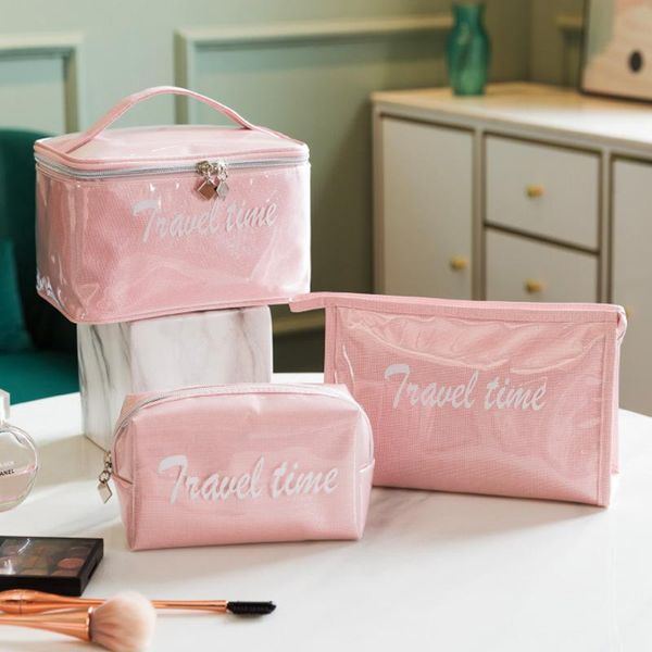 

cosmetic bags & cases waterproof travel organizer portable wash bag luxury designer makeup box for women personal hygiene toiletry pouch