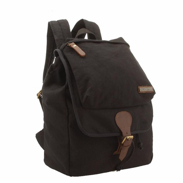 

backpack men's women's canvas leather cotton bag rucksack mountaineering book school casual backpacks for travel