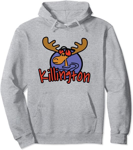 

men's hoodies & sweatshirts killington moose product pullover hoodie, Black
