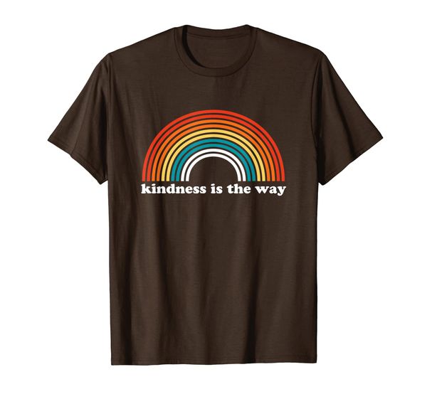 

Retro Rainbow Shirt Kindness Is The Way Anti-Bullying Gift T-Shirt, Mainly pictures