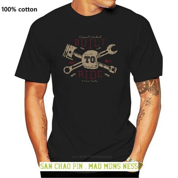 

men's t-shirts 2021 fashion built to ride t-shirt japanese tee shirt, White;black