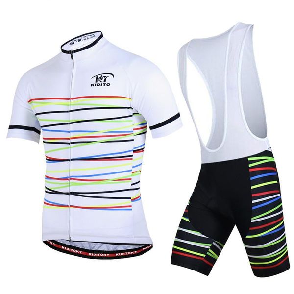 

racing sets spring summer autumn short-sleeved riding harness suit breathable mountain bike sports equipment sponge pants cushion, Black;blue