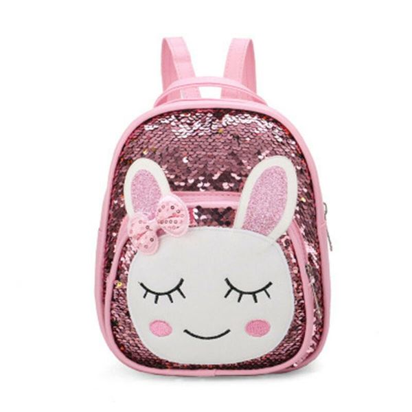 

school bags cute girl backpack toddler kid children girls cartoon animal sequins bag rucksack bookbag outdoor travel