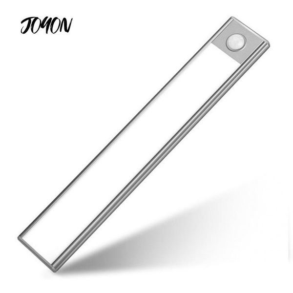 

ultra-thin led cabinet lights night light 12/23.5/40cm under pir motion sensor usb rechargeable lamp for kitchen wardrobe lamps