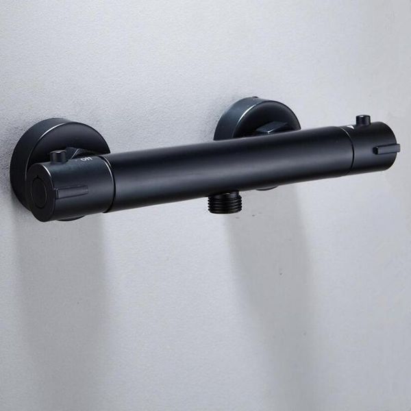 

bathroom shower sets black painting faucets thermostatic bath mixer with thermostat wall mounted waterfall bathtub faucet my-319
