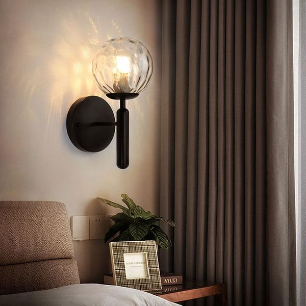 

wall lamps creative modern ledwall lamp retro minimalist background light fixture bedroom bedside nordic led