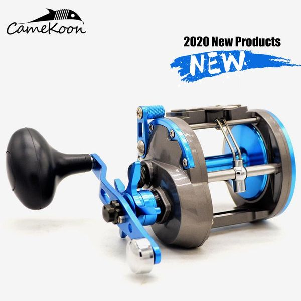 

underhead trolling reel right-handed drum 15kg drag power saltwater big game fishing large line capacity baitcasting reels