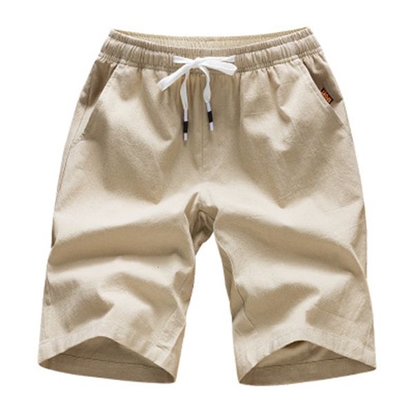

mens casual beach shorts summer new fashion lightwaight pants knee length solid color shorts male loose short pants, White;black