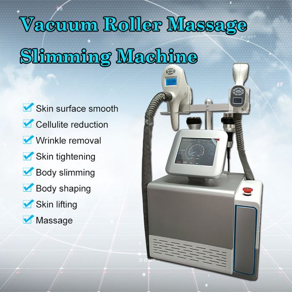 4 in 1 Vakum Rulo Liposuction 40K Kavitasyon RF Şekillendirme Zayıflama Rolle Masaj Makinesi Vücut için