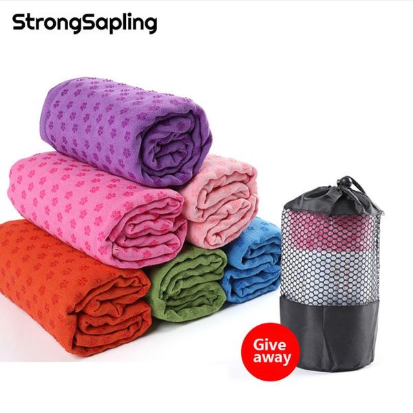 

yoga mats blankets non slip mat cover towel blanket sports travel foldable gym fitness exercise pilates pvc plum dot
