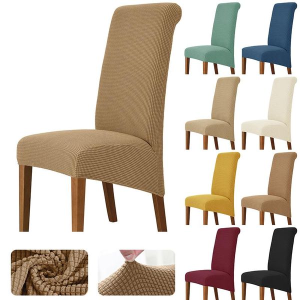 

1/2/4/6 large size chair cover long back xl seat european style sl case for el banquet covers