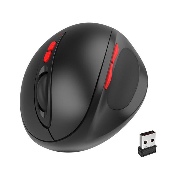 

mice hxsj t33 ergonomic design wireless mouse optical 2.4g usb receiver 4 buttons 2400dpi mine for lappc game player