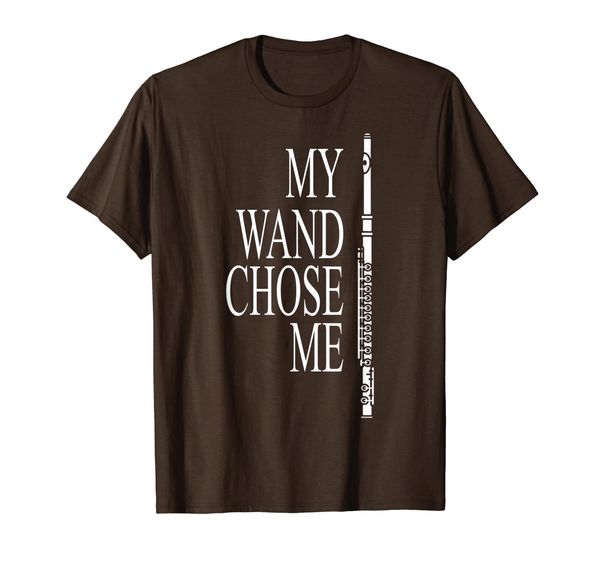 

My Wand Chose Me - Flute T shirt, Mainly pictures
