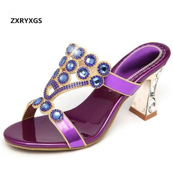 

summer fashion slippers rhinestone shoes woman high-heeled sandals open toe word women dress, Black