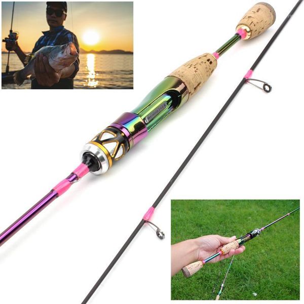 

boat fishing rods 1.8m lure rod ul power slow spinning casting solid tip pole weight 3-7g woman using carbon colorful pesca