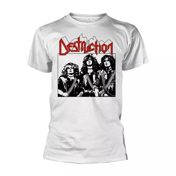 

authorized destruction alt p men t-shirt, White;black