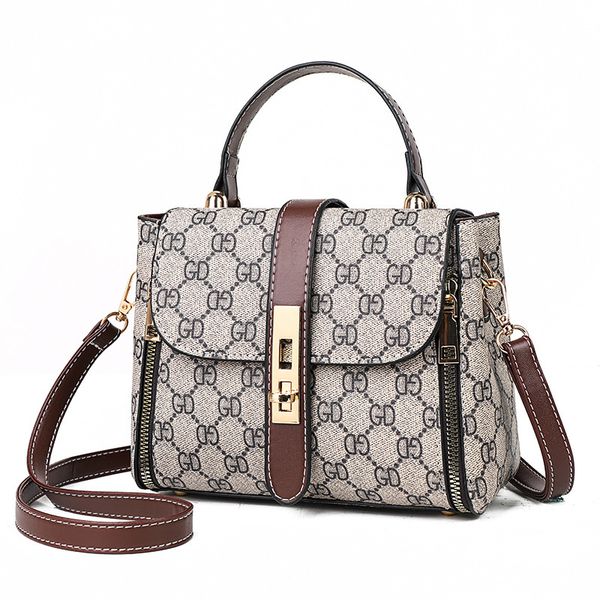 

luxury designer texture women's bag summer new fashion popular small single shoulder messenger bag small square bucket outlet saleimu1