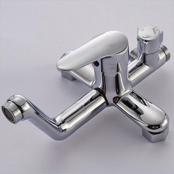 

chrome finish brass material bath and shower mixer bathroom sets